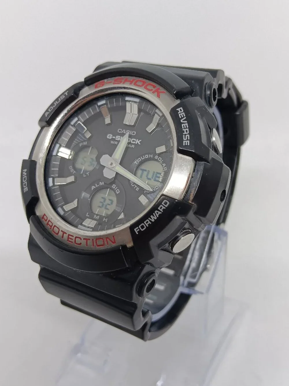 Casio G-Shock GAS-100-1A [5445] Men's Tough Solar Ana-Dig Multifunction Watch